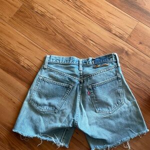 Levi's Light Blue Jean Shorts for Women